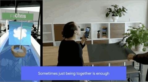 ▲ARCore平台让单摄像头手机也能玩有趣的AR游戏