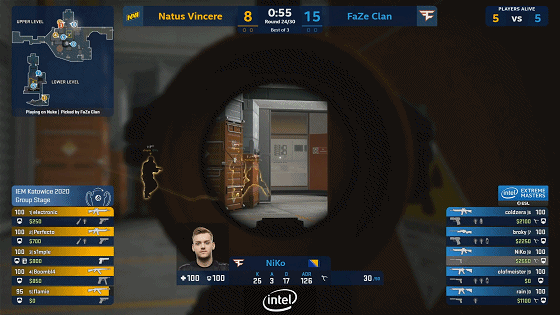 NiKo下半场关键三杀锁定胜局！