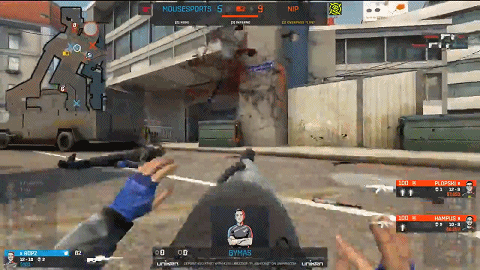 mousesports险些拿下2v5回防