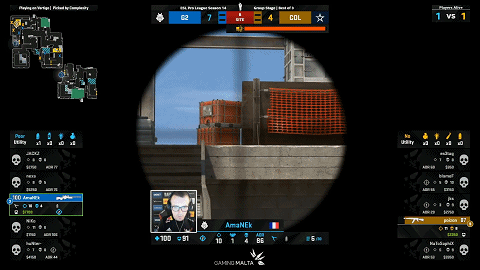 AmaNEk拿下关键1v2残局