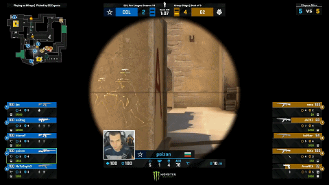 poizon大狙顶住A1进攻