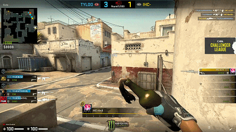  绝命之火，以一敌三