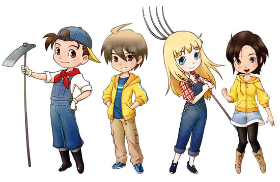 NS游戏《牧场物语 重聚矿石镇》今天发售!