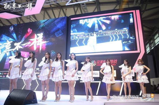 "就享不一样" 2018chinajoy完美世界展台火热开幕