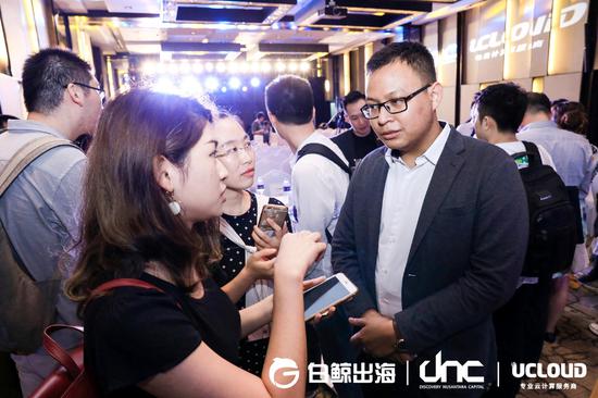 出海从业者与演讲嘉宾进行交流