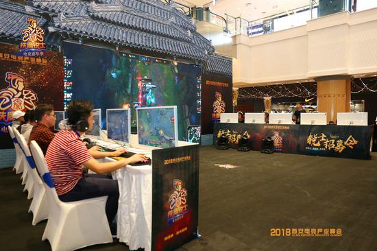 海选赛场景布置