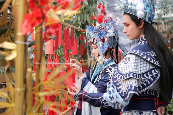 许下新年的愿望