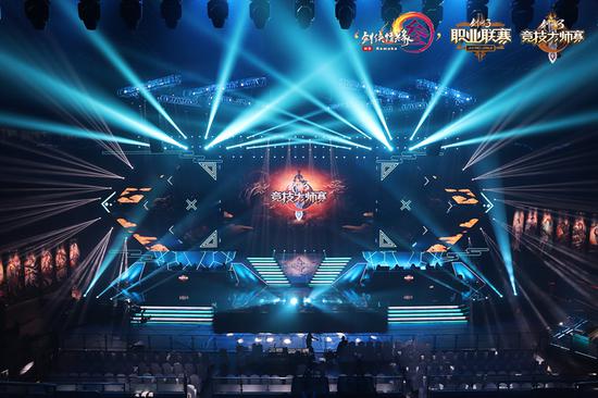 《剑网3》竞技大师赛总决赛现场