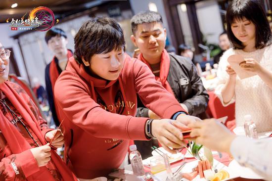 年夜饭活动现场