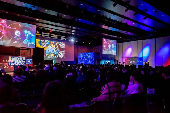 图注：2019 年 HADO 全球世界杯现场照