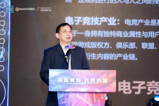 （超竞教育校企合作中心总经理蓝国明）