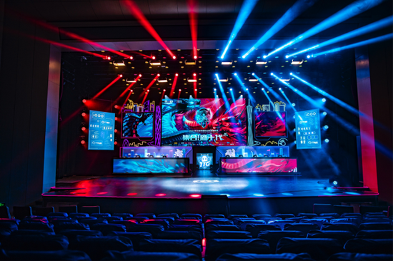 2021年王者荣耀职业联赛（KPL）春季赛广州主场舞美效果图
