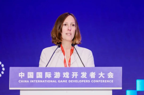 法国游戏协会总代表&nbsp;Vanessa KAPLAN