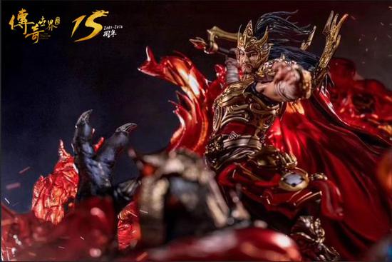 《传奇世界》15周年手办“诛魔”