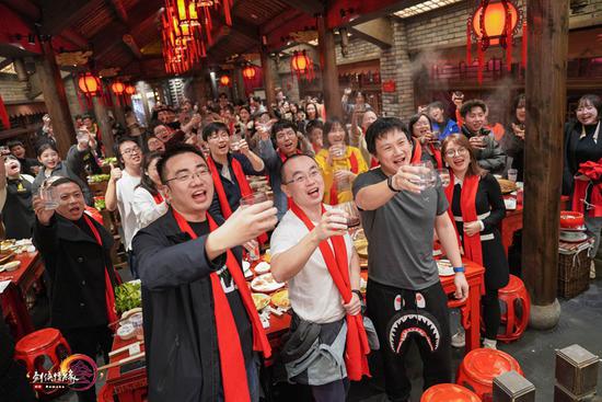 《剑网3》成都年夜饭