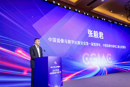 中国音像与数字出版协会第一副理事长、游戏工委主任委员 张毅君