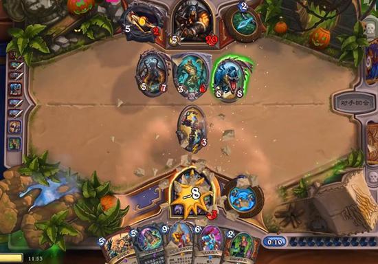 炉石传说 恩佐斯+暴龙王一波带走