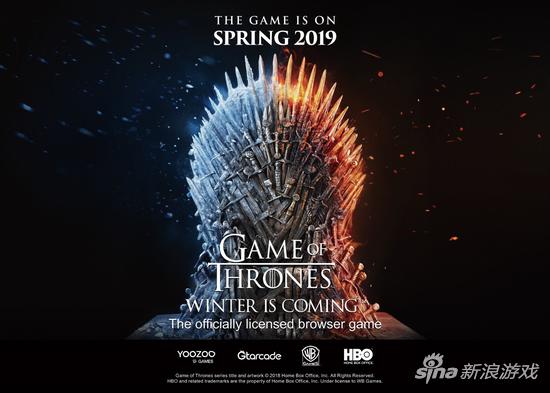 《Game of Thrones Winter is Coming》将于19年春季发行。图片来源：BusinessWire