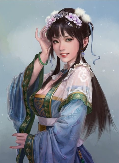 光荣公开《三国志14》人气角色王元姬全新立绘