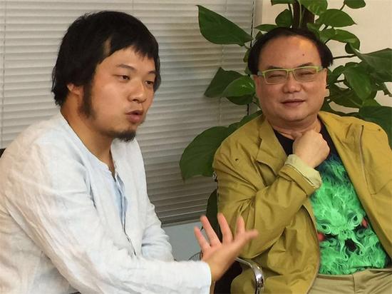 二人以往会面的照片