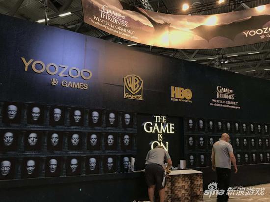 游族展台路透照。图片来源：社媒