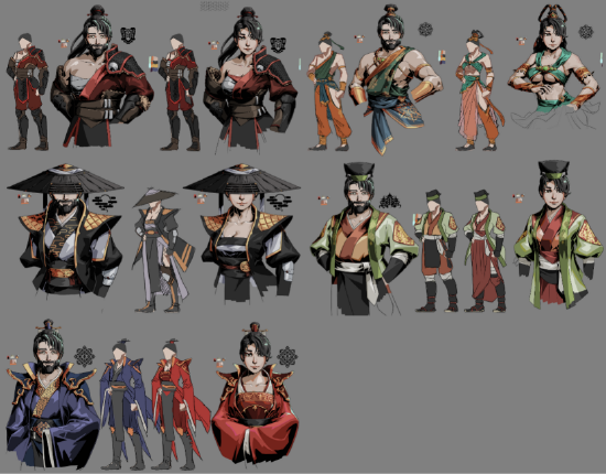 集结五大门派各方英雄豪杰