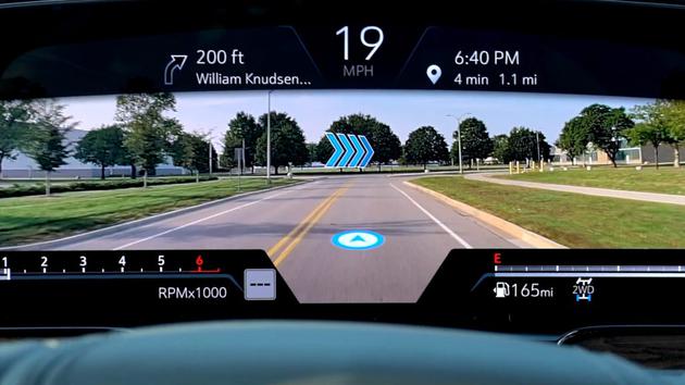 凯迪拉克重磅推出新款ar导航系统