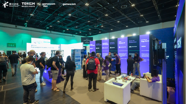 腾讯游戏安全ACE参展gamescom&nbsp;dev现场