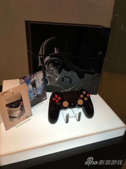 《星球大战：前线》限定版PS4主机手柄以及PSN卡