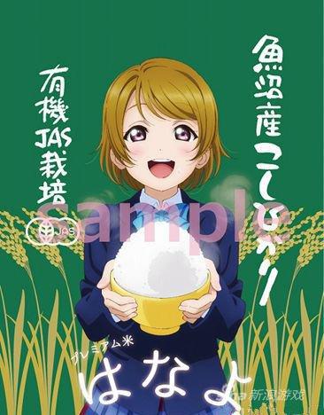 小泉花阳代言天价大米