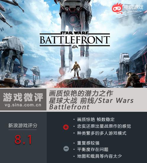 《星球大战：前线》游戏评测