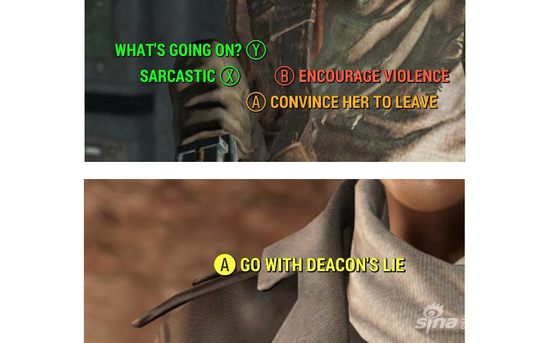 特别对话选项，红色的代表成功率低，黄色的代表成功率高。橙色的...呵呵赌一赌吧