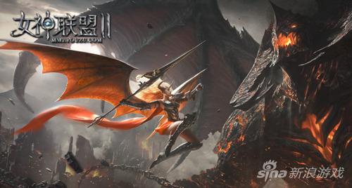 图3《女神联盟Ⅱ》大师ghost Lee绘制海报