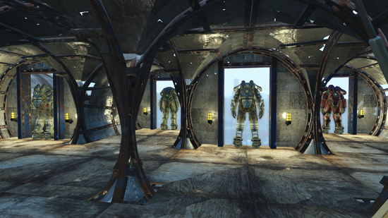 避难所变身超级堡垒