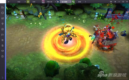 BlueStacks 2上运行3D游戏《乱斗西游》效果