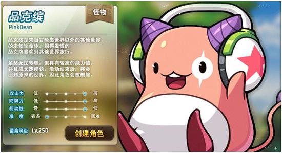 冒险岛新版超级巨星品克缤激萌来袭