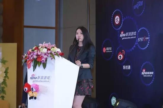 销售总监吕思瑶介绍2016新浪游戏各类资源