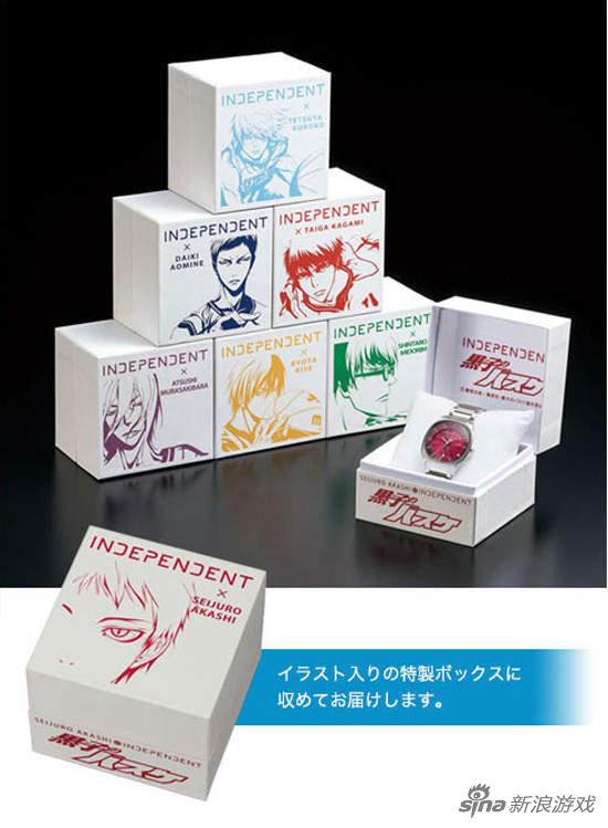 就连外盒包装也都是角色们的身影