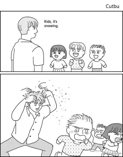 看了这个漫画师的其他漫画，感觉这个人有病