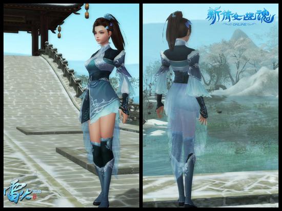 图1：蓝衣清透可爱