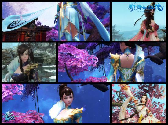 图3：全新服装设计多方面展现侠骨柔情