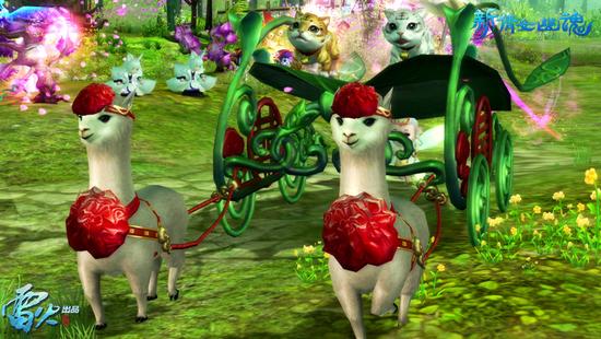 图3：灵兽婚礼专属婚车