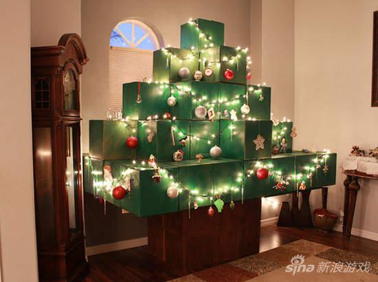 我的世界版圣诞树