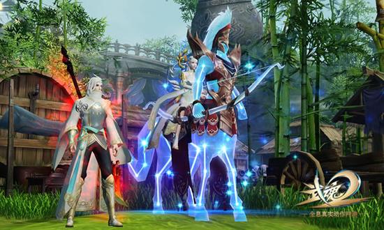 《武魂2》新坐骑和新时装“霓裳”