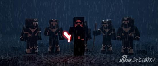 《我的世界》玩家神还原《星战》预告