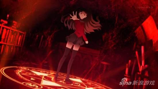 Fate动画版中凛参加第五次圣杯战争