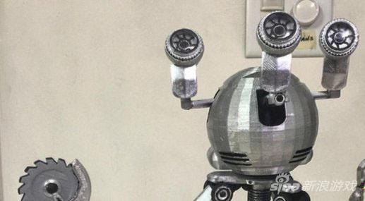 玩家3D打印自制噶爪