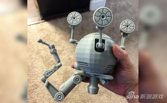 玩家3D打印自制噶爪