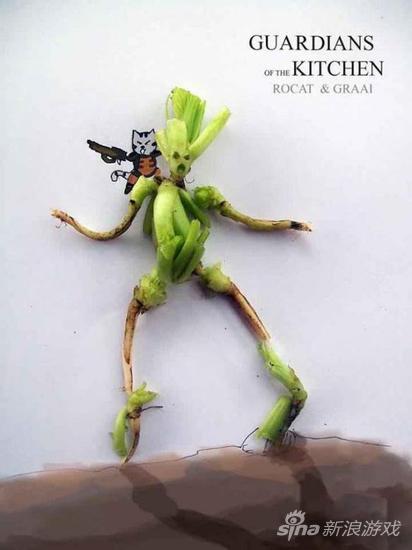 格鲁特和火箭浣熊