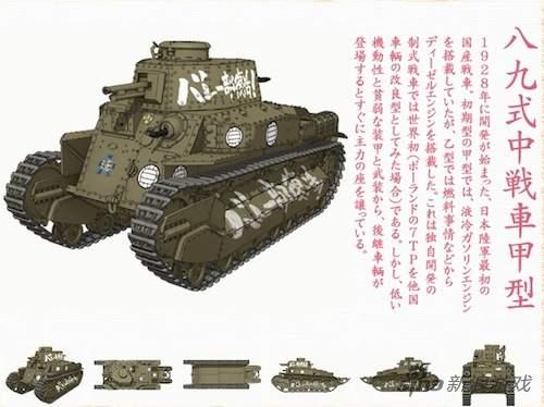 老爷爷年轻时搭乘过八九式中战车并负责打扫与整备